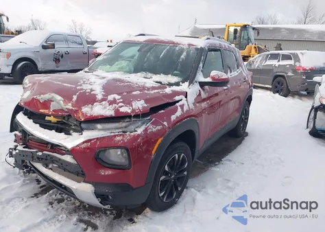 2021 Chevrolet Trailblazer Awd Lt z USA, uszkodzony, nr VIN KL79MRSL5MB104627